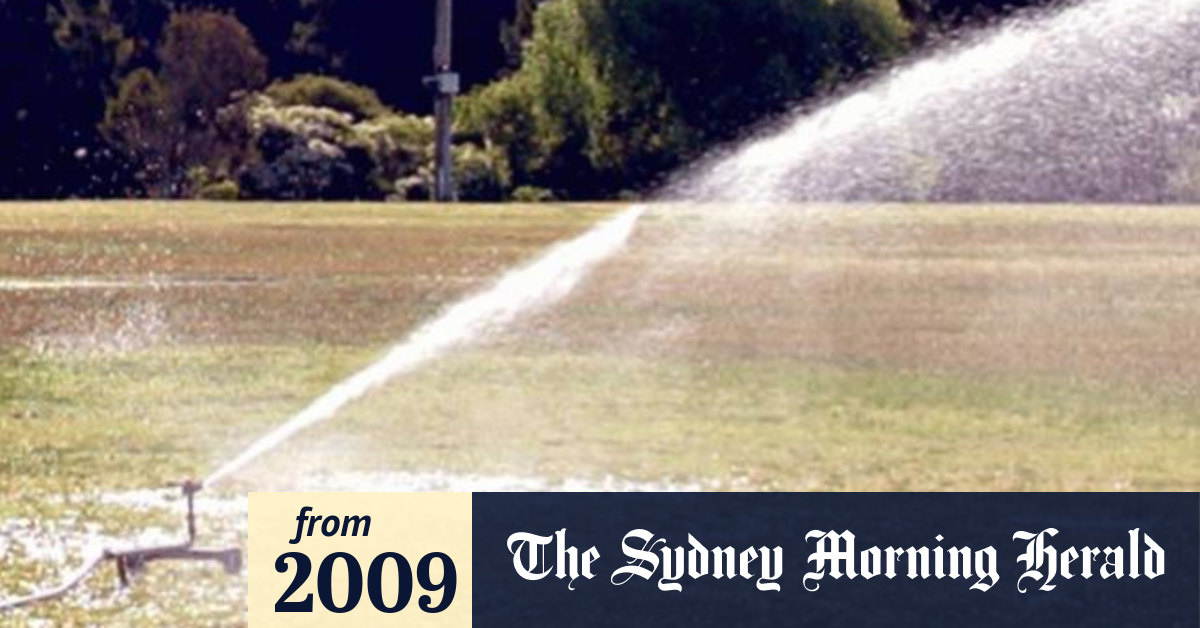 Video Permanent sprinkler ban for WA